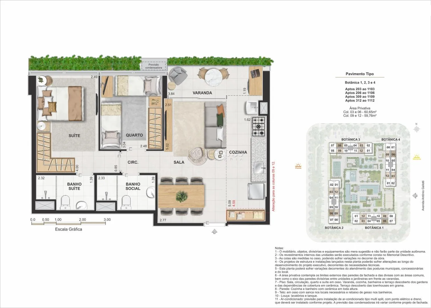 Apartamento em Barra Olímpica — Arte Botanica