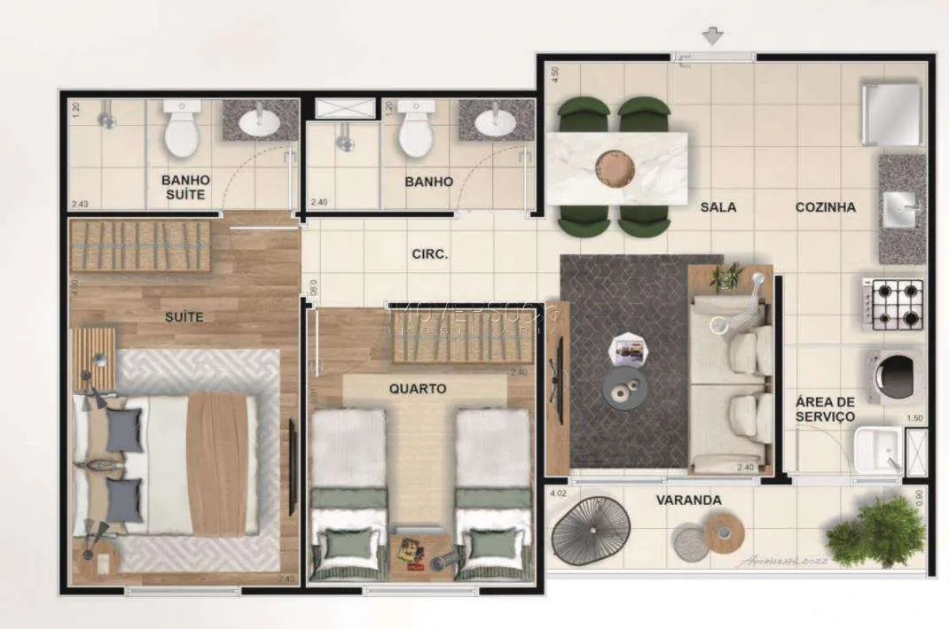 Apartamento em Barra Olímpica